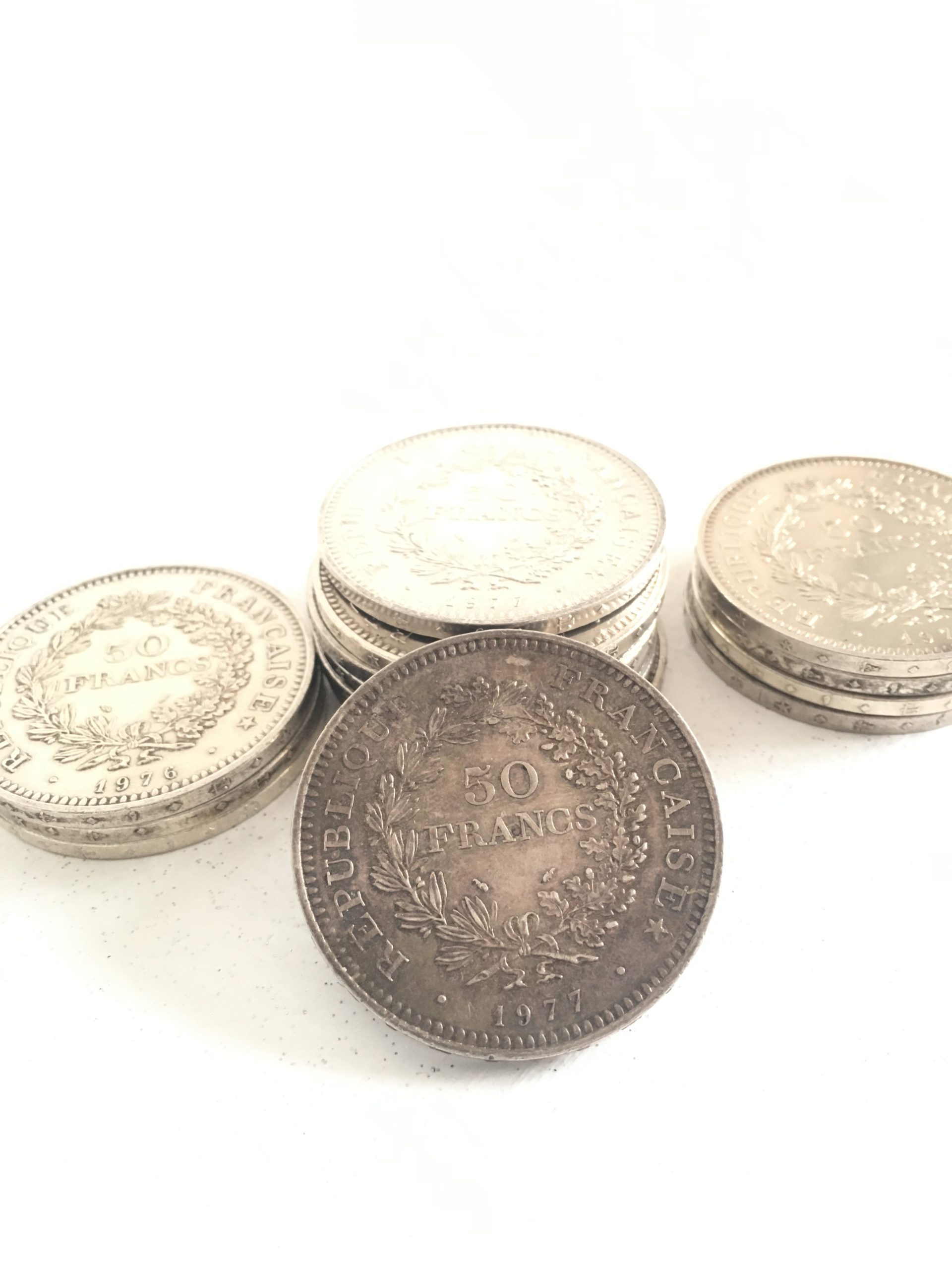 piece de monnaie en argent 50 francs 1980 piece de monnaie en argent 50 francs 1980