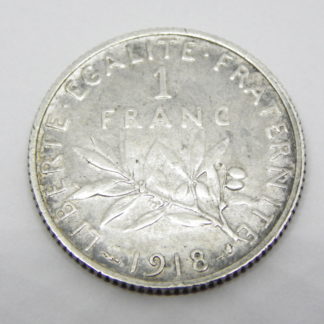 1 Franc Semeuse 1918