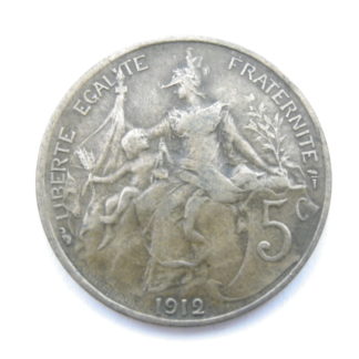 5 Centimes 1912 DANIEL-DUPUIS
