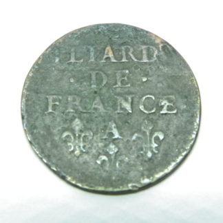 LIARD de FRANCE LOUIS XIV revers