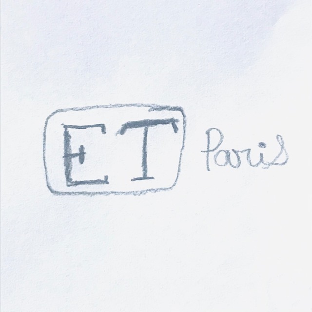 Poinçon ET dans le rectangle pour représenter l'argent bas titre autorisé a circulé provenant de Paris