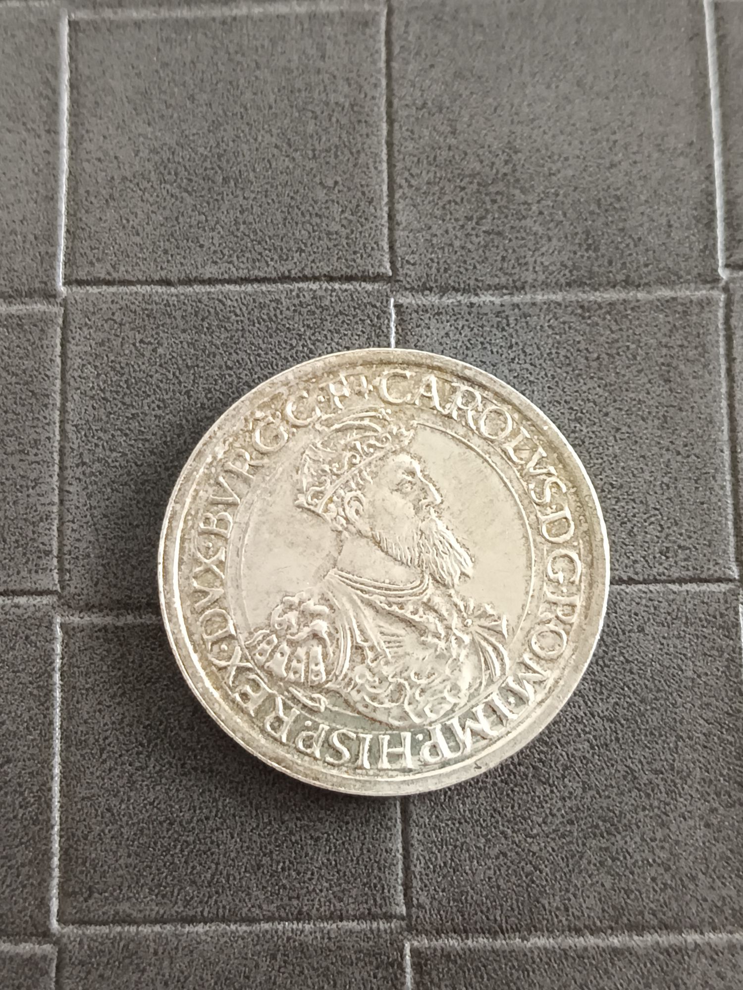 BELGIQUE 5 Ecu Charles Quint 1987