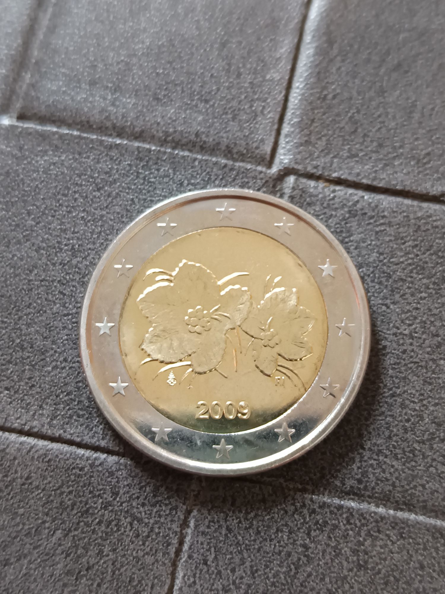 2 euros 2009 Finlande Mûrier 2e type, 2e carte